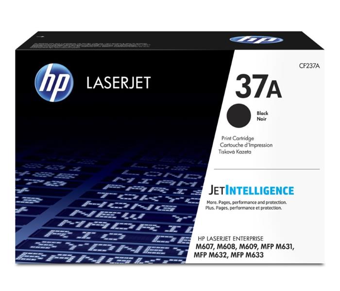 HP 37A černá LaserJet Cartridge, CF237A