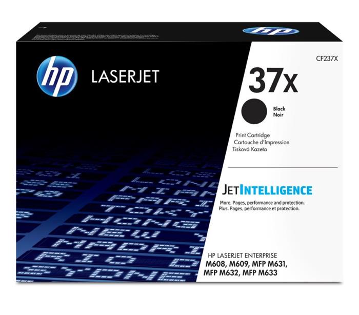 HP 37X High Yield černá LaserJet Cartridge, CF237X