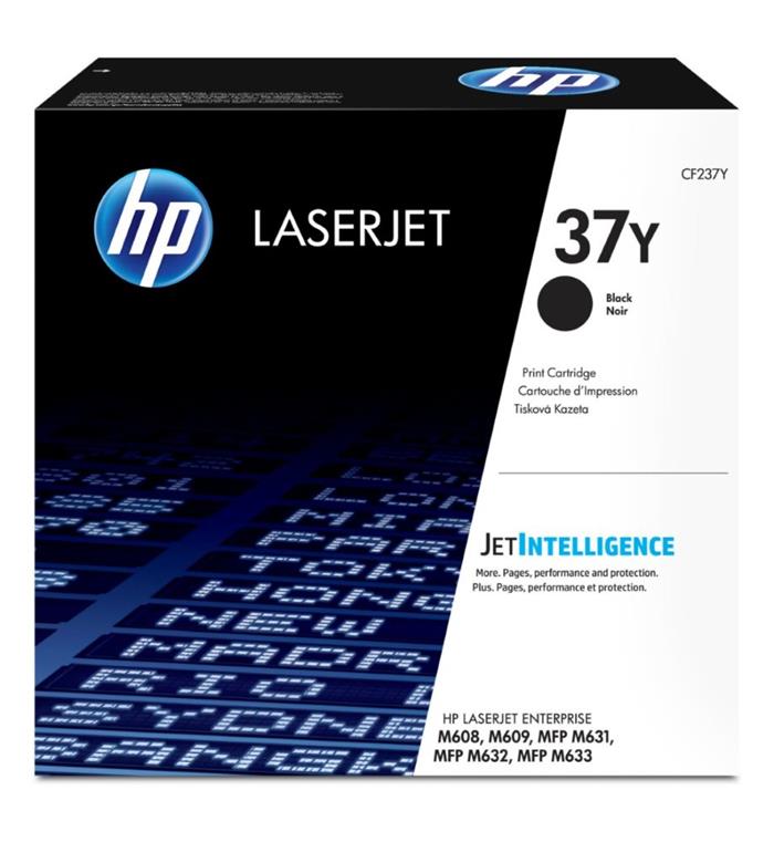 HP 37Y Extra High Yield černá LJ Cartridge, CF237Y