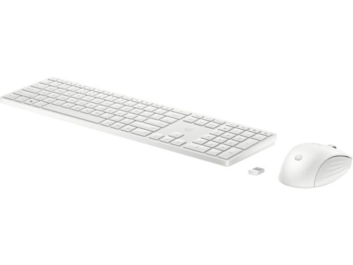 HP 650, bezdrátová klávesnice a myš, CZ, bílá