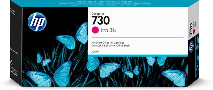 HP 730 300-ml Magenta Ink Cartridge 