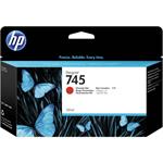 HP 745, chromatická červená inkoustová cartridge, 130ml, F9K00A