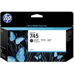 HP 745, matná černá inkoustová cartridge, 130ml, F9J99A