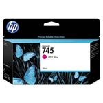 HP 745, purpurová inkoustová cartridge, 130ml, F9J95A