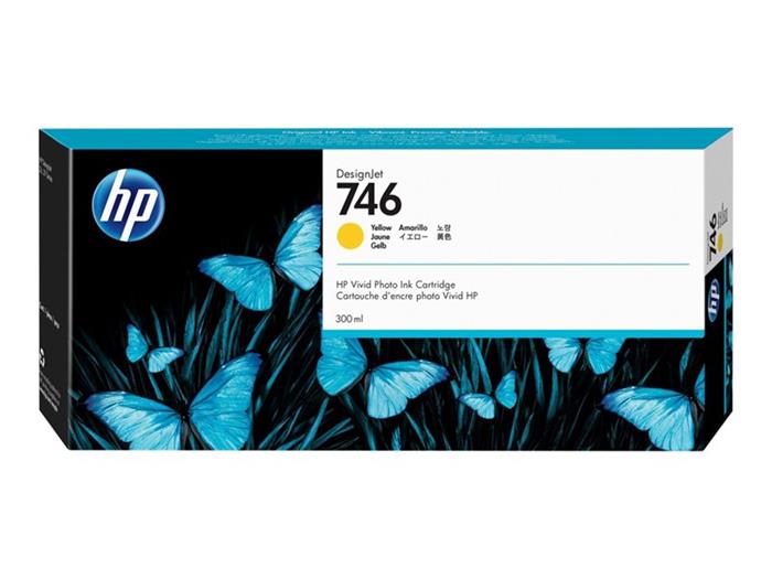 HP 746 300-ml Yellow Ink Cartridge