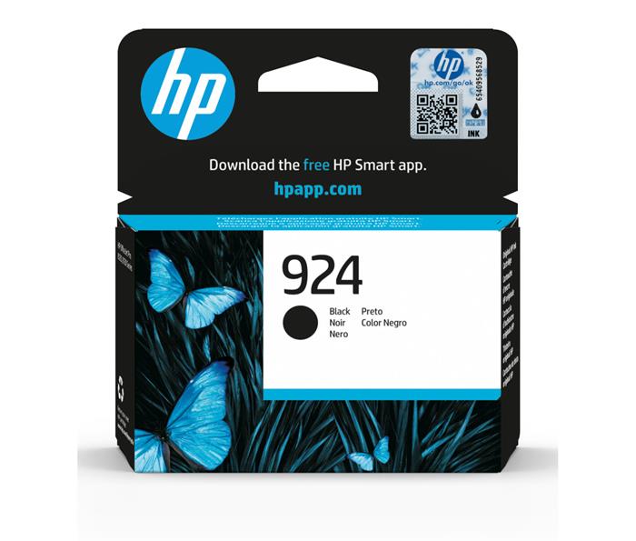 HP 924 BlackOriginal Ink Cartridge (500 pages)