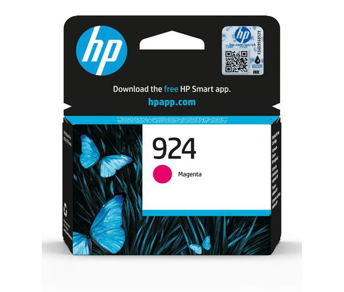 HP 924 Magenta Original Ink Cartridge (400 pages)