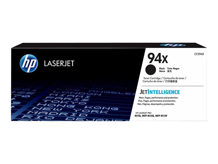 HP 94X, černý toner, 2800 stran