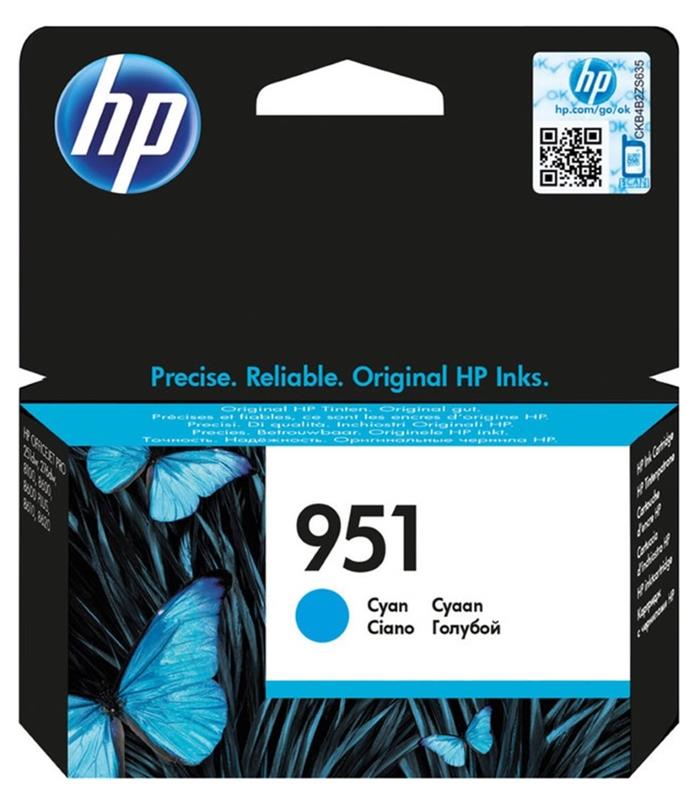 HP 951, azurová inkoustová kazeta, 700 stran, CN050AE