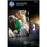 HP Advanced Glossy Photo Paper, 10x15cm, lesklý, 250g, 100 listů