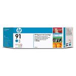 HP č 91, inkoustová cartridge, azurová, 775ml, C9467A