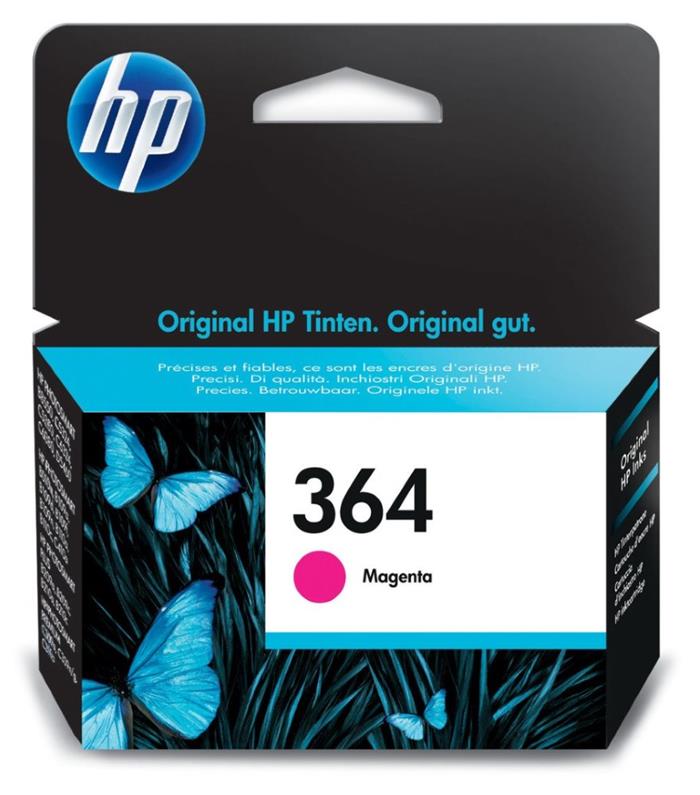 HP CB319EE, purpurová cartridge č.364