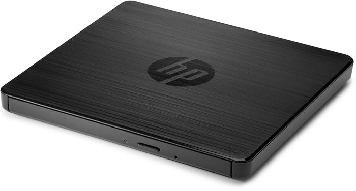 HP externí slim DVD±RW mechanika pro ultrabooky, USB 2.0, černá