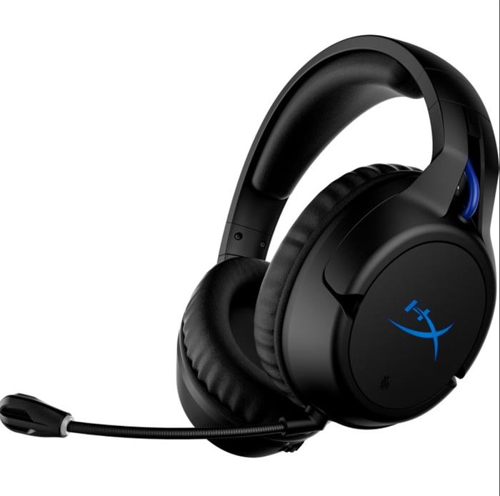 HP HyperX Cloud Flight - Wireless Gaming Headset (Black-Blue) - PS5-PS4