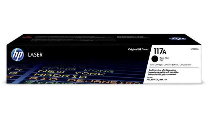 HP toner 117A (black, 1 000str.) pro HP Color Laser 150a, 150nw, HP Color Laser MFP 178nw, 179fnw