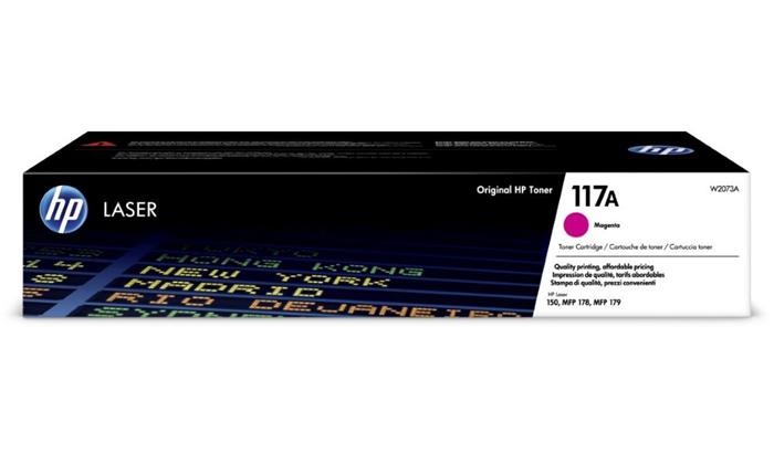 HP toner 117A (magenta, 700str.) pro HP Color Laser 150a, 150nw, HP Color Laser MFP 178nw, 179fnw