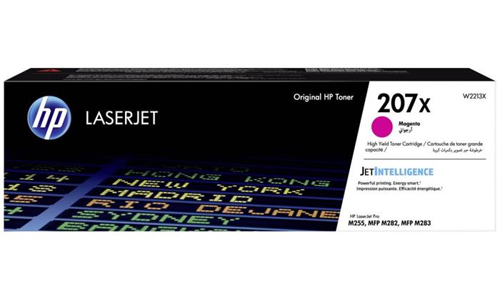 HP toner 207X (Magenta, 2450str) pro HP Color LaserJet Pro M255/MFP M282/ M283