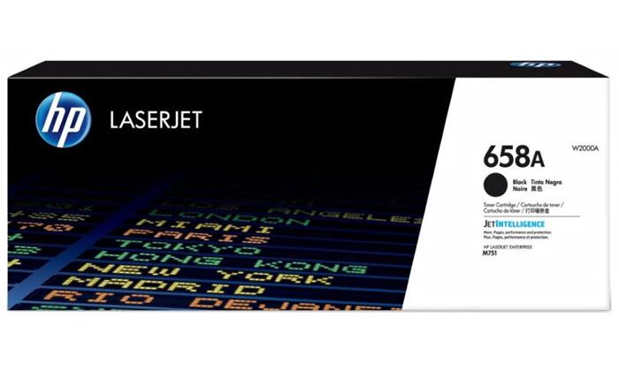 HP toner 658A (black, 7 000str.) pro HP Color LaserJet Enterprise M751