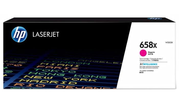 HP toner 658X (magenta, 28 000str.) pro HP Color LaserJet Enterprise M751