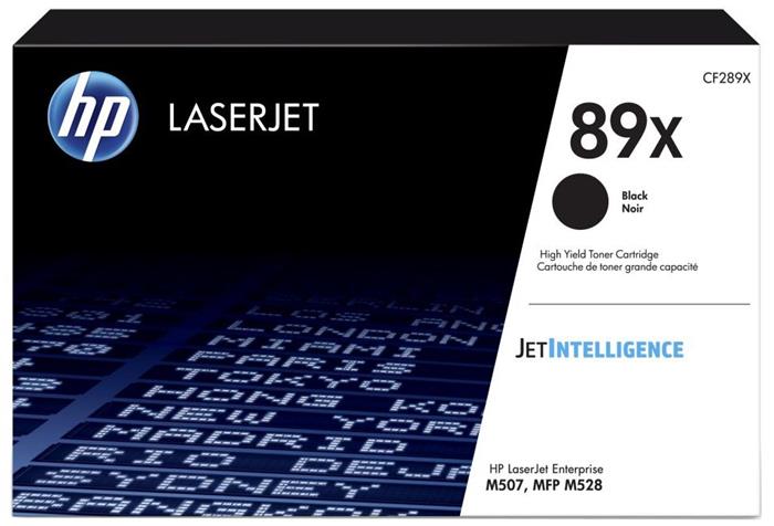 HP toner 89X (black, 10 000str.) pro HP LaserJet Enterprise M507, M528