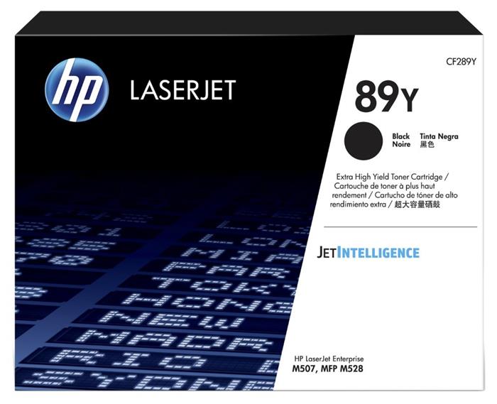 HP toner 89Y (black, 20 000str.) pro HP LaserJet Enterprise M507, M528