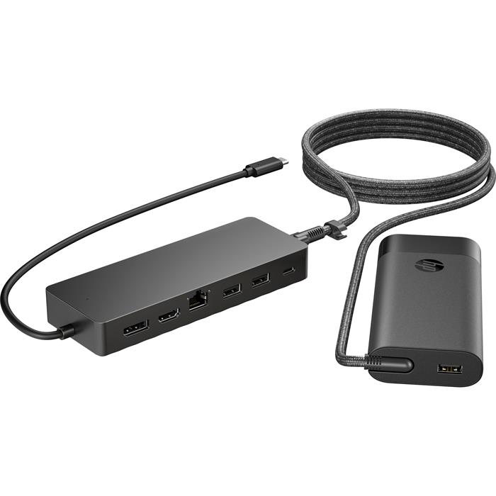 HP USB-C Hub a Laptop Charger Combo