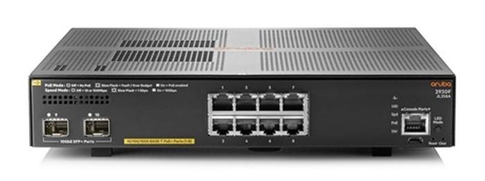 HPE Aruba 2930F 8G PoE+ 2SFP+ Swch