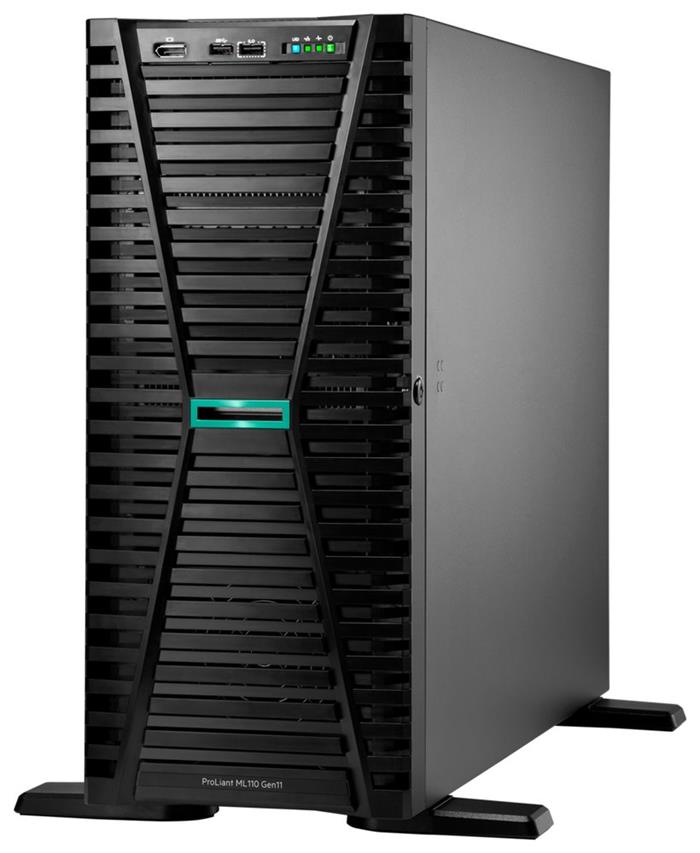 HPE BUNDLE PL ML110g11/ Xeon Silver 4410Y/ 2x 32GB/ 2x 480GB SSD/ VROC/ 8SFF/ 1000W/ 2x 1Gb/ NBD333