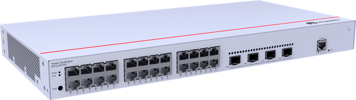 Huawei S310-24T4S Switch (24*10/100/1000BASE-T ports, 4*GE SFP ports, AC power)