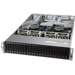 HyperServer 220H-TN24R 2U 2S-P+(270W) noLAN, 24NVMe4/SFF, 32DDR4, 8PCI-E8/16g4, 2AIOM, IPMI, rPS 1,6kW (80+TIT)