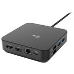 i-tec dokovací stanice/ 2x USB-C/ 2x USB 2.0/ 3x USB 3.0/ HDMI/ 2x DP/ LAN/ Power Delivery 100 W