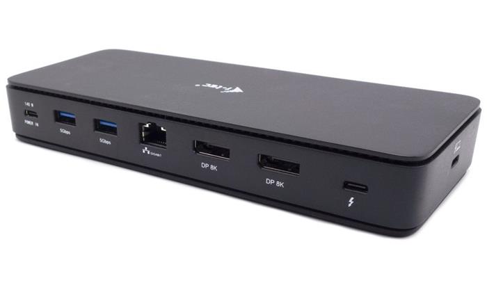 I-tec Thunderbolt4 2x Display Docking Station Gen3, 7x USB, 2.5 GLAN + PowerDelivery 92 W