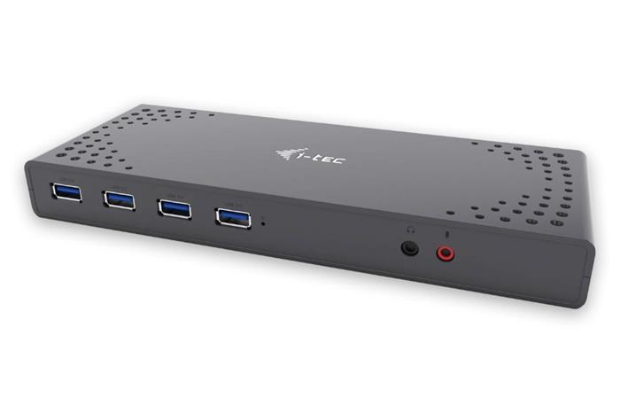 I-TEC USB-C dokovací stanice, 2x DP, 2x HDMI, 1x LAN, 6x USB 3.0, audio