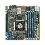 SUPERMICRO miniITX MB Xeon D-1541 (8-core), 4x DDR4 ECC reg DIMM,6xSATA1x PCI-E 3.0 x16, 2x1GbE+2x10GbE,IPMI
