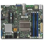 SUPERMICRO mini-ITX MB Xeon D-1518 (4-core), 4x DDR4 ECC DIMM,6xSATA,16xSAS3,2x PCI-E 3.0 x8, 2x10Gb SFP+ LAN,IPMI