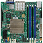 A2SDI mITX Atom C3858 (QAT, 25W, 12c@2GHz, pas.), PCI-E4,4GbE,4DDR4-2400,M.2,12sATA, IPMI~ 