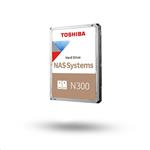 Toshiba X300 NAS - 10TB, 3.5" HDD, 7200rpm, 256MB, SATA III, bulk
