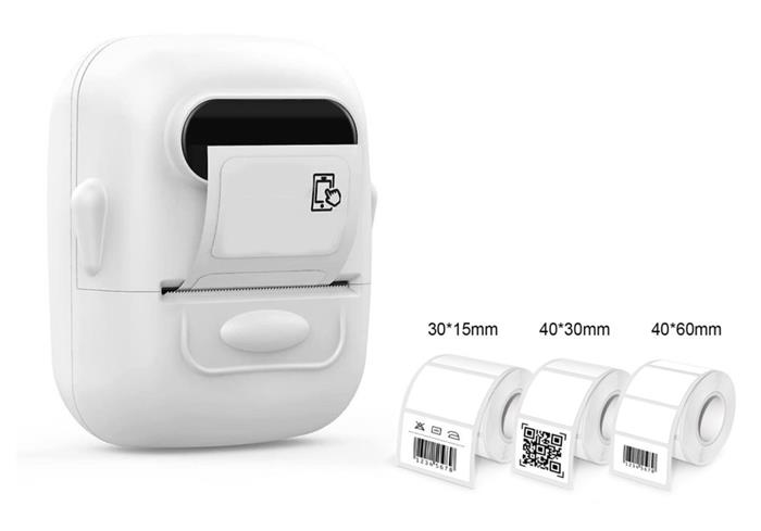 IMMAX Smart tiskárna DTS05 + samolepící štítky DTS02, DTS03, DTS04