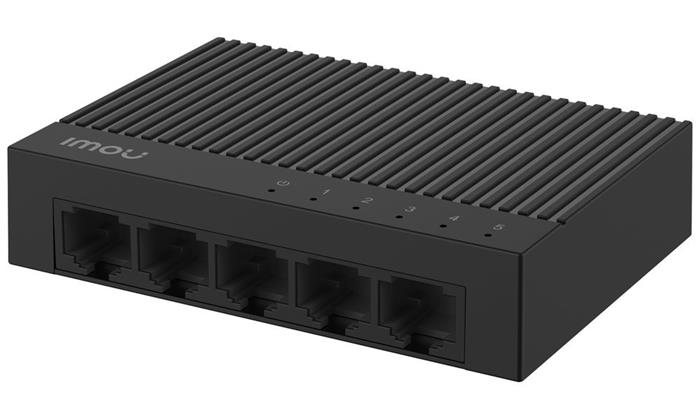 Imou switch SF105C/ 5x port/ 10/100 Mbps RJ45 ports/ 1 Gbps/ napájení DC5V1A/ černý