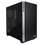 In Win 216, mid tower skříň, 2x USB 3.0, průhled, černá