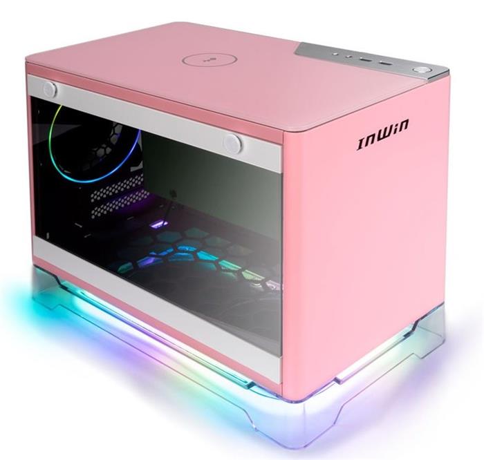 In Win A1 Plus Pink + 650W zdroj