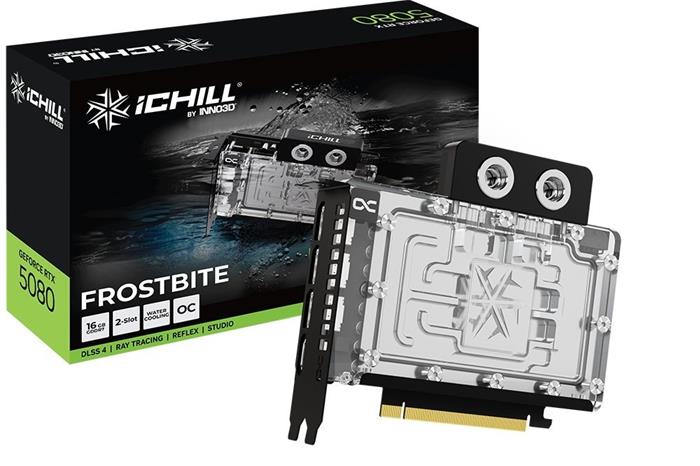 Inno3D GeForce RTX 5080 iCHILL FROSTBITE 16GB DDR7