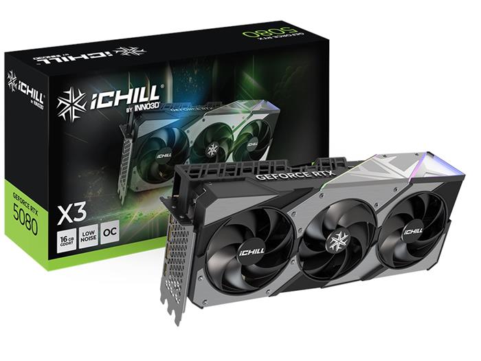 Inno3D GeForce RTX 5080 iCHILL X3 16GB DDR7