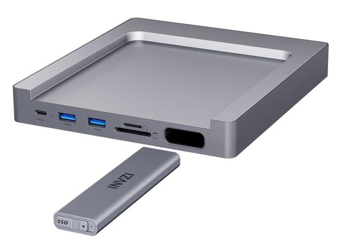 Invzi MagHub 2 Pop Up SSD USB-C HUB_MagHub2