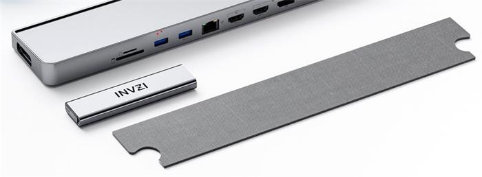 Invzi ochranná magnetická páska pro MacBook 14"