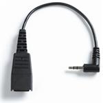 Jabra kabel QD -> 2,5 mm jack, 15 cm