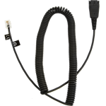 Jabra QD-RJ10, 0,5-2 m, coiled, Siemens