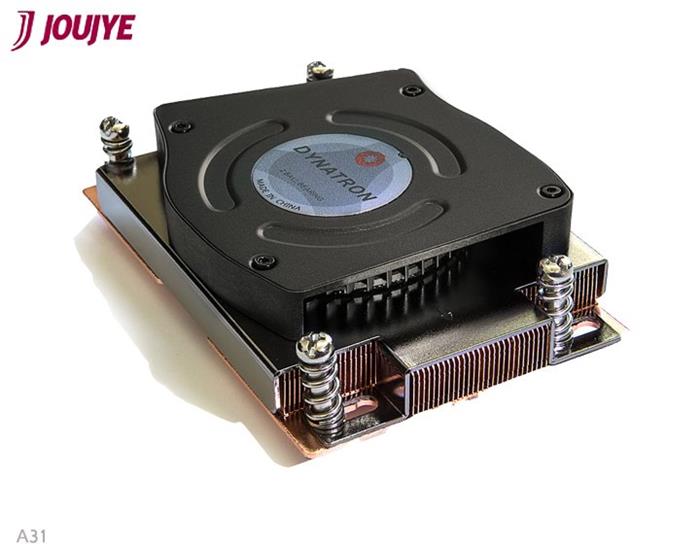 Jou Jye 1U a více A31 AMD SP3/TR4 - 1U Active Copper1100 Heatsink with Vapour Chamber Base