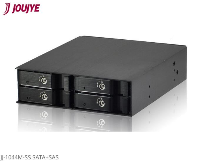 Jou Jye Backplane SAS/SATA 4x 2,5"HDD do 5,25" pozice