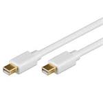 Kabel mini DisplayPort 1.1 (M) - mini DisplayPort (M), 2m, bílý